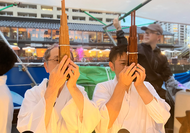雅楽奉納
